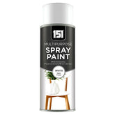 151 White Satin Spray Paint 400ml Spray Paint
